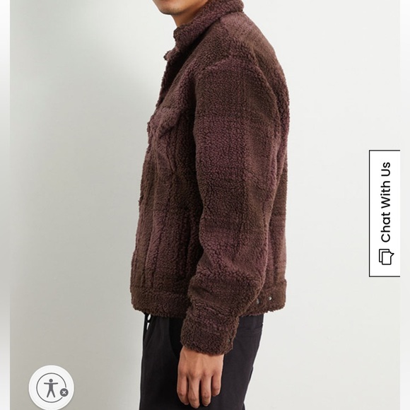 Levi's Men’s Cozy Vintage Relaxed Sherpa Trucker Jacket $108 new with tags - Picture 5 of 6